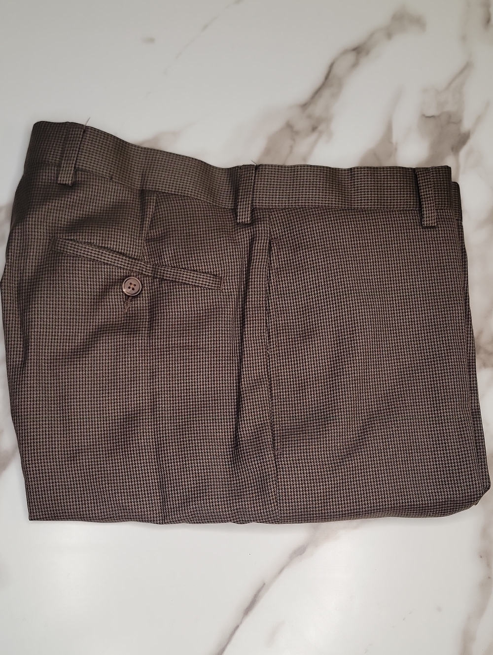 Ralph Lauren Brown  Flat Front Dress Pants